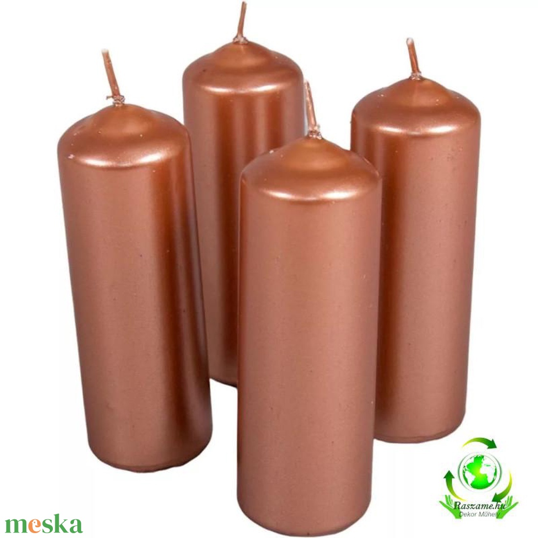 Metál henger gyertya szett 40x120mm - rosegold - kellékek & szerszámok - dekorációs kellékek - dekorációs gyertya - Meska.hu Metál henger gyertya szett 40x120mm - rosegold - kellékek & szerszámok - dekorációs kellékek - dekorációs gyertya - Meska.hu