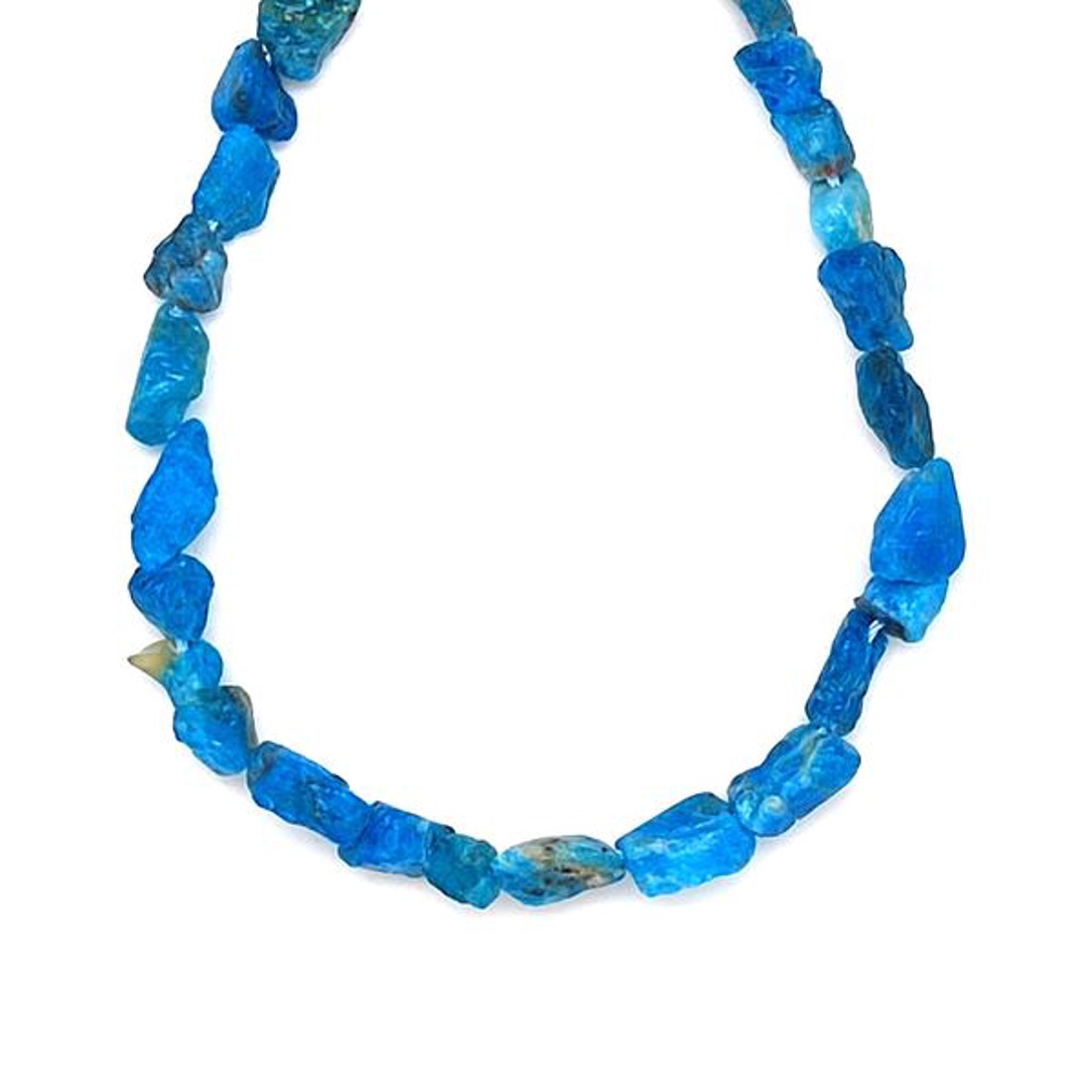 Apatit nyers darabok 6-9mm  ékszerkészítő alapanyag (füzér) - kellékek & szerszámok - ásvány alapanyag - ásványfüzér - Meska.hu