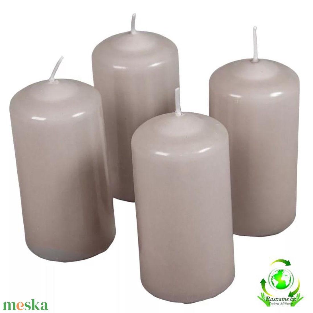 Mártott henger gyertya 50x100 mm - homok - kellékek & szerszámok - dekorációs kellékek - dekorációs gyertya - Meska.hu Mártott henger gyertya 50x100 mm - homok - kellékek & szerszámok - dekorációs kellékek - dekorációs gyertya - Meska.hu