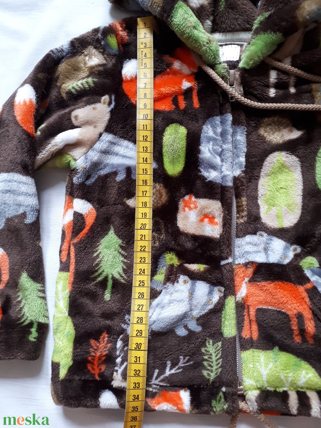 86-os wellsoft kapucnis kardigán - ruha & divat - gyerekruha - gyerek mellény - Meska.hu