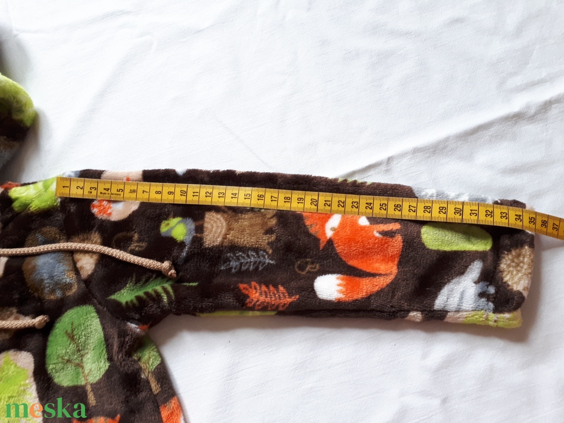 86-os wellsoft kapucnis kardigán - ruha & divat - gyerekruha - gyerek mellény - Meska.hu