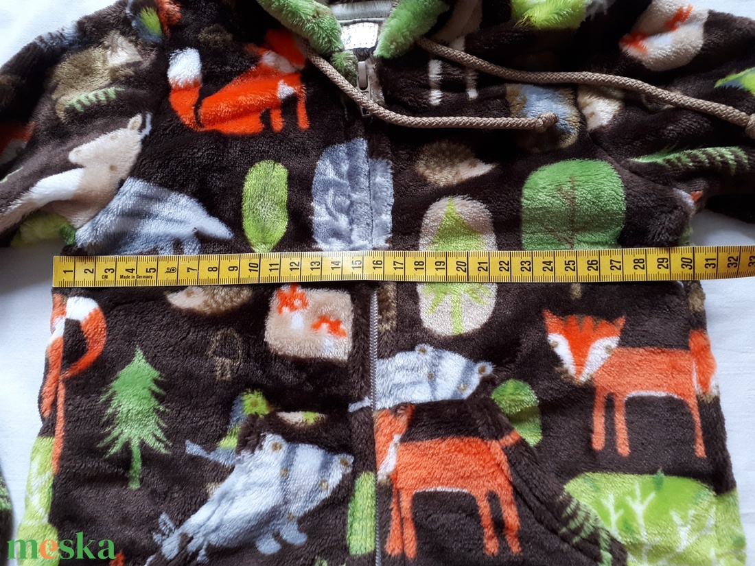 86-os wellsoft kapucnis kardigán - ruha & divat - gyerekruha - gyerek mellény - Meska.hu