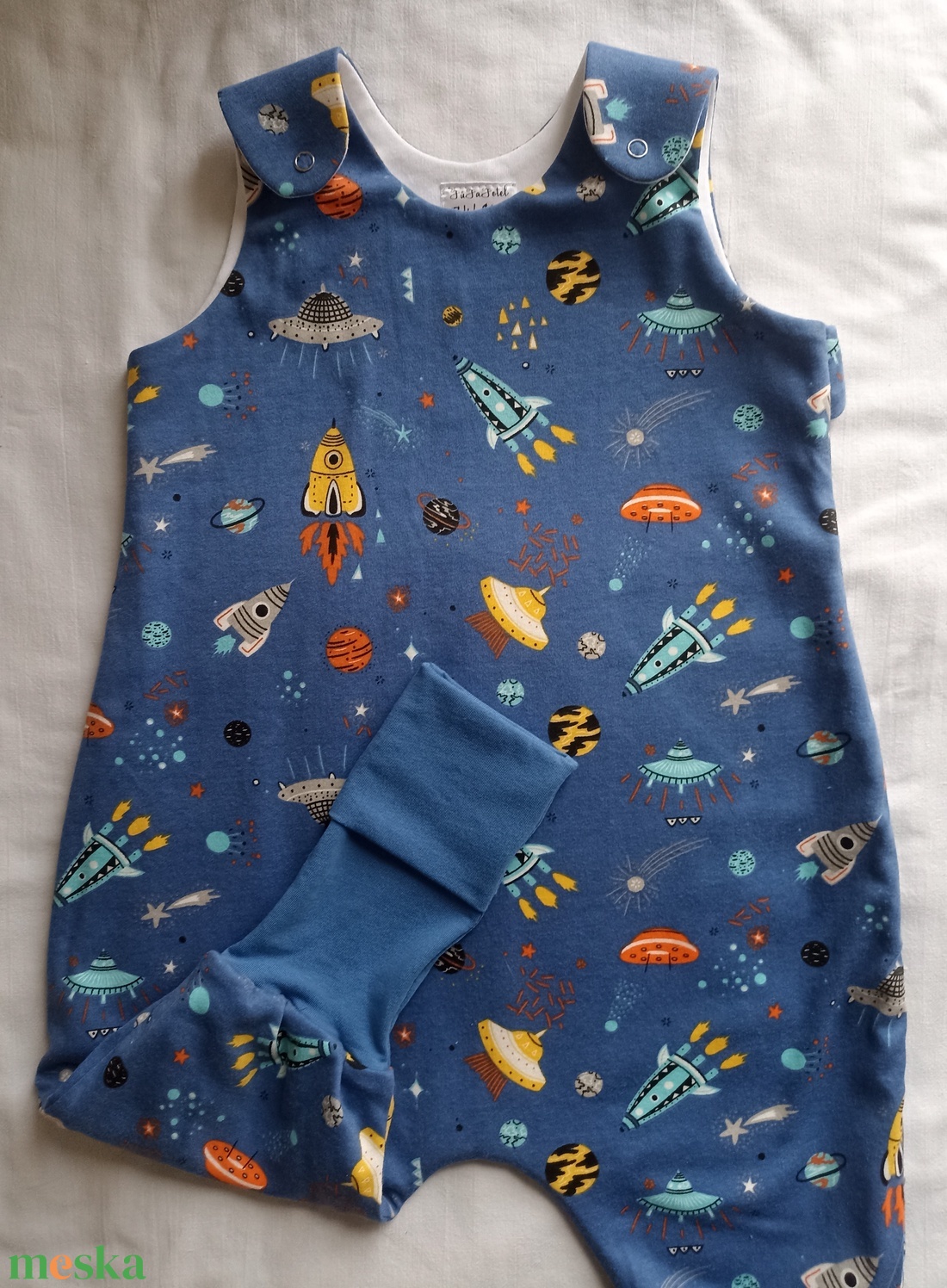 Őszi Téli pamut tipegő hálózsák RENDELÉSRE Űrhajós 62 68 74 80 86 92 98 104 110 116 122 128 134 140 146 152  - ruha & divat - babaruha & gyerekruha - tipegőhálózsák - Meska.hu