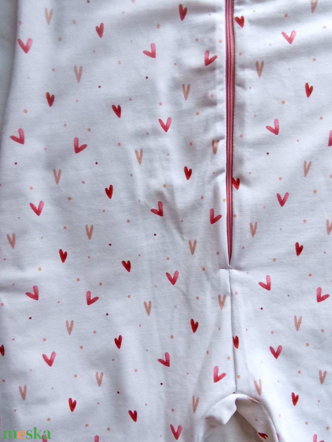 62 68 74 80 86 92 98 104 110 116 122 128 134 140 146 Tavaszi Téli Átmeneti pamut tipegő hálózsák RENDELÉSRE szívecskés - ruha & divat - gyerekruha - Meska.hu