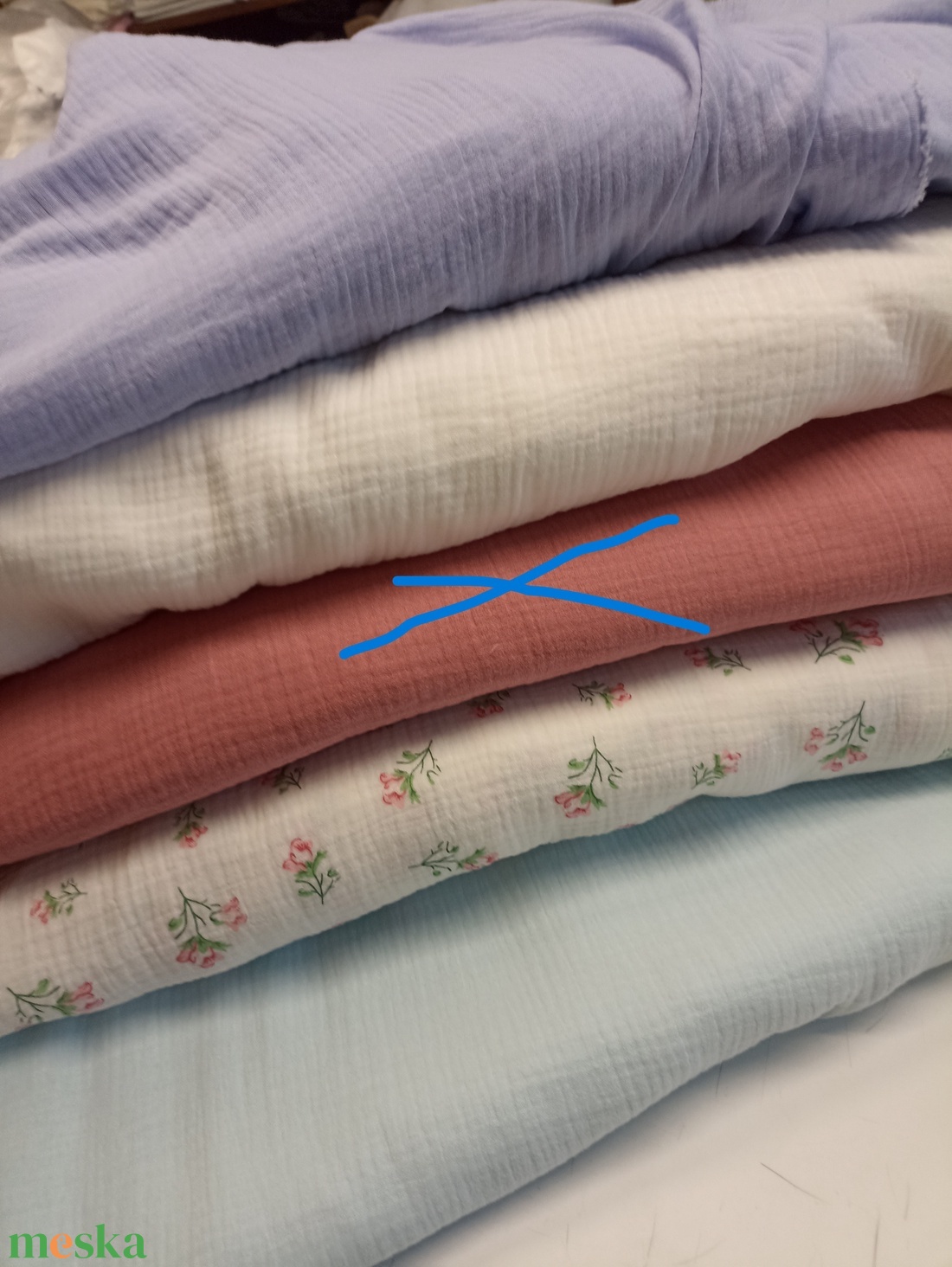 Nyári babatakaró 70x90 cm duplagéz és waffel - otthon & életmód - babaszoba, gyerekszoba - Meska.hu