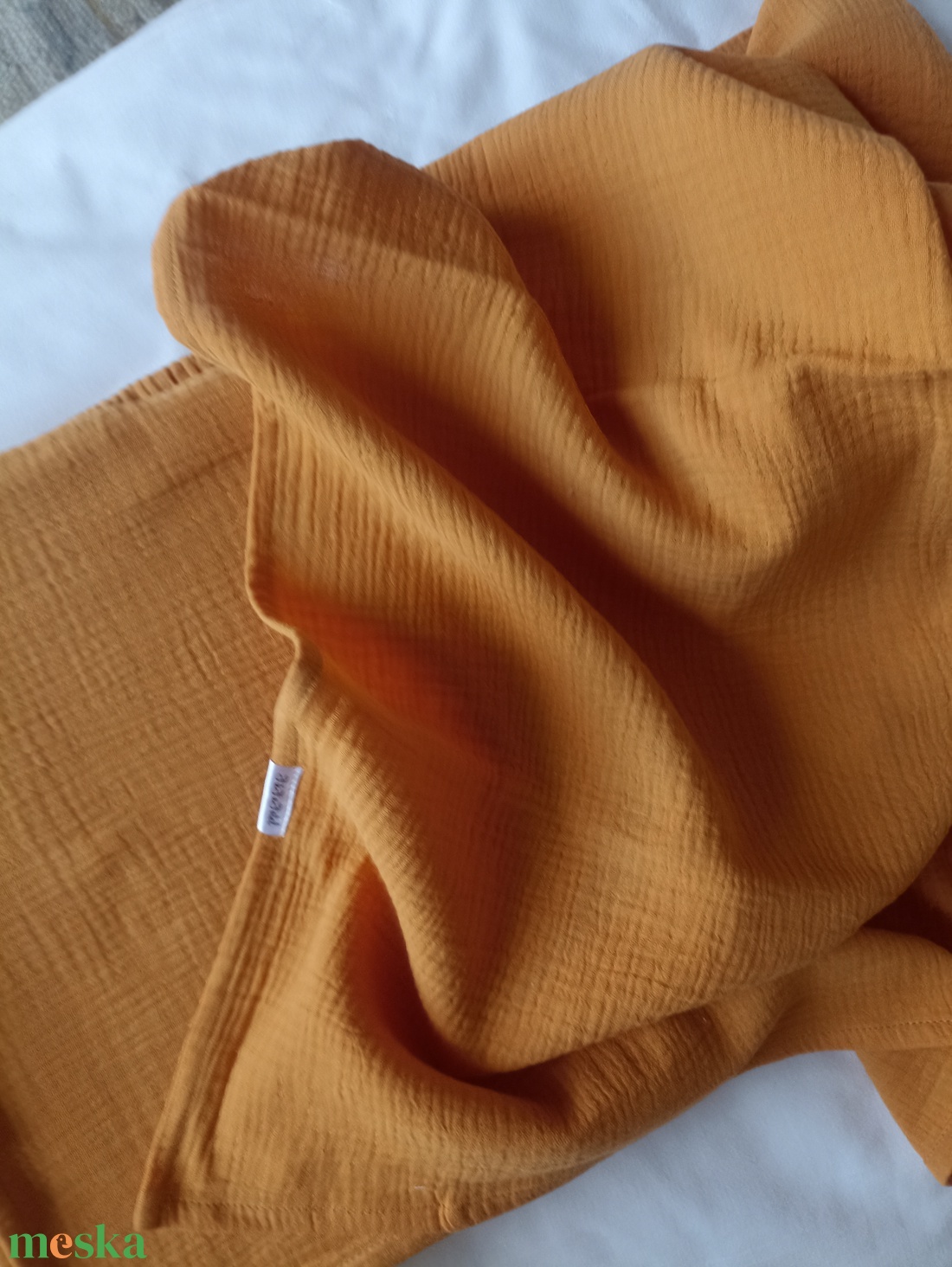 Nyári babatakaró 70x90 cm duplagéz és waffel - otthon & életmód - babaszoba, gyerekszoba - Meska.hu