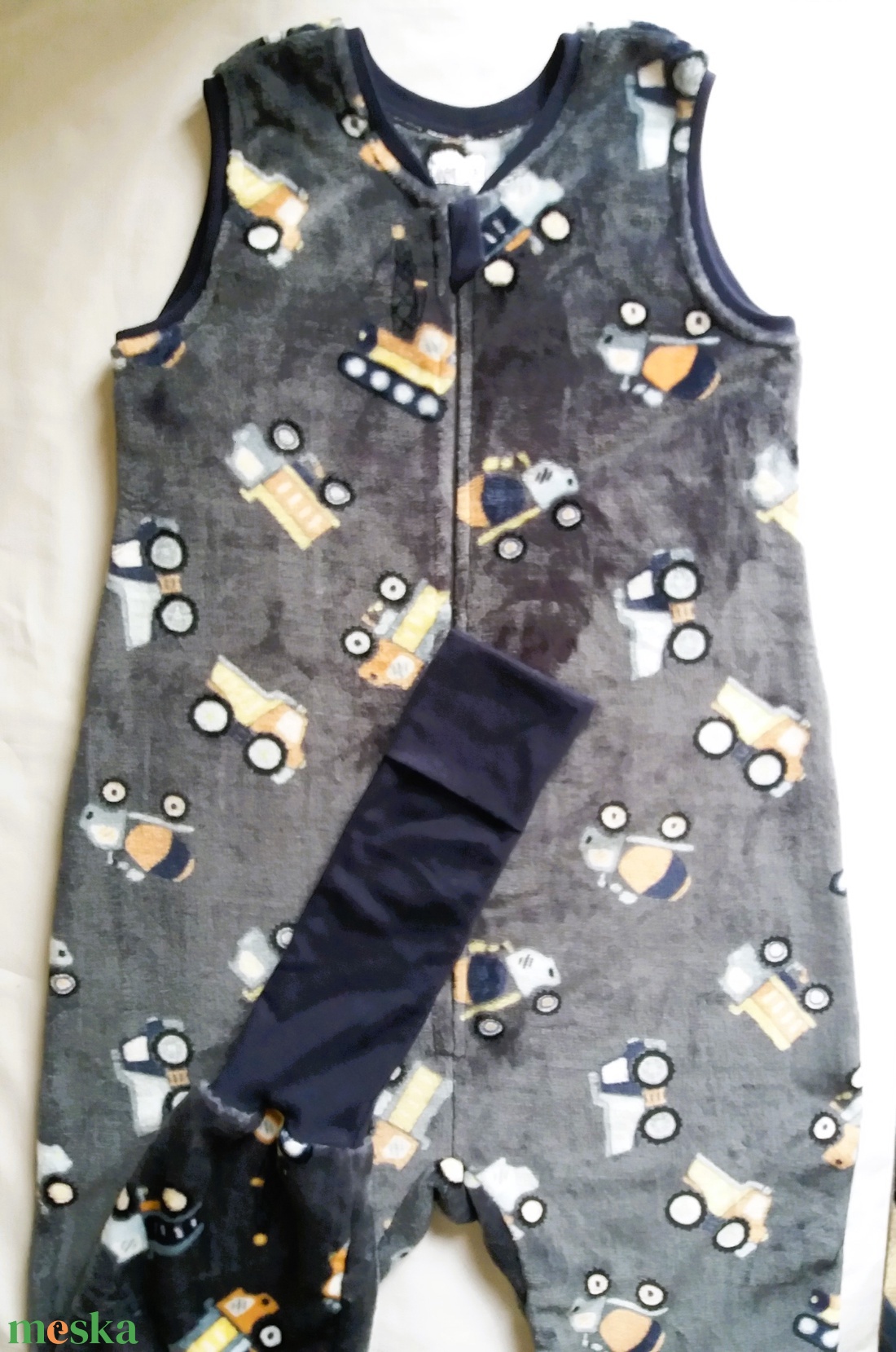 134-140-146-os Őszi-téli tipegő hálózsák  21-23 fokba munkagépes - ruha & divat - gyerekruha - Meska.hu