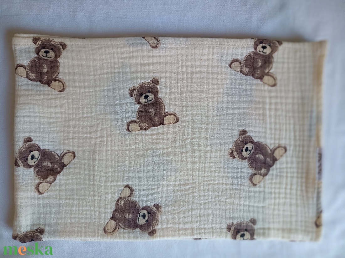 Nyári muszlin babatakaró kánikula duplagéz gyerektakaró 70x90 cm macis - otthon & életmód - babaszoba, gyerekszoba - babatakaró, gyerek pléd - Meska.hu Nyári muszlin babatakaró kánikula duplagéz gyerektakaró 70x90 cm macis - otthon & életmód - babaszoba, gyerekszoba - babatakaró, gyerek pléd - Meska.hu