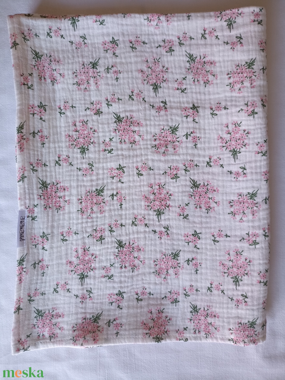 Nyári muszlin kánikula ovistakaró duplagéz gyerektakaró 100x130 cm virágcsokor - otthon & életmód - babaszoba, gyerekszoba - babatakaró, gyerek pléd - Meska.hu Nyári muszlin kánikula ovistakaró duplagéz gyerektakaró 100x130 cm virágcsokor - otthon & életmód - babaszoba, gyerekszoba - babatakaró, gyerek pléd - Meska.hu