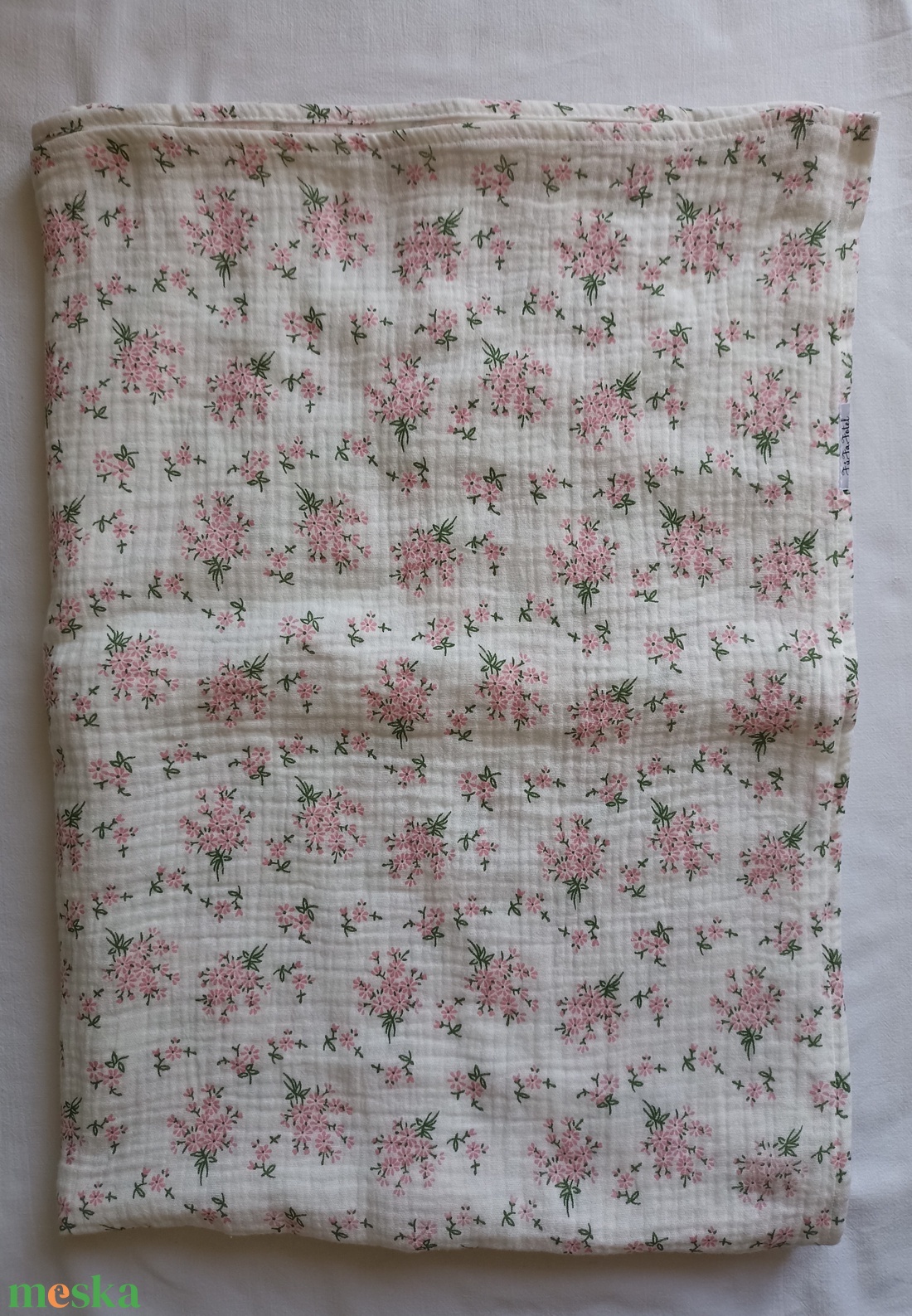 Nyári kánikula duplagéz felnőtt takaró muszlin 140x190 cm virágcsokor - otthon & életmód - lakástextil - felnőtt takaró, pléd - Meska.hu Nyári kánikula duplagéz felnőtt takaró muszlin 140x190 cm virágcsokor - otthon & életmód - lakástextil - felnőtt takaró, pléd - Meska.hu