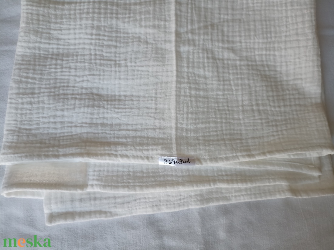 Nyári muszlin babatakaró kánikula duplagéz gyerektakaró 70x90 cm törtfehér - otthon & életmód - babaszoba, gyerekszoba - babatakaró, gyerek pléd - Meska.hu Nyári muszlin babatakaró kánikula duplagéz gyerektakaró 70x90 cm törtfehér - otthon & életmód - babaszoba, gyerekszoba - babatakaró, gyerek pléd - Meska.hu