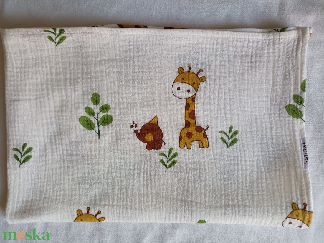 Nyári muszlin babatakaró kánikula duplagéz gyerektakaró 70x90 cm zsiráfos - otthon & életmód - babaszoba, gyerekszoba - babatakaró, gyerek pléd - Meska.hu Nyári muszlin babatakaró kánikula duplagéz gyerektakaró 70x90 cm zsiráfos - otthon & életmód - babaszoba, gyerekszoba - babatakaró, gyerek pléd - Meska.hu