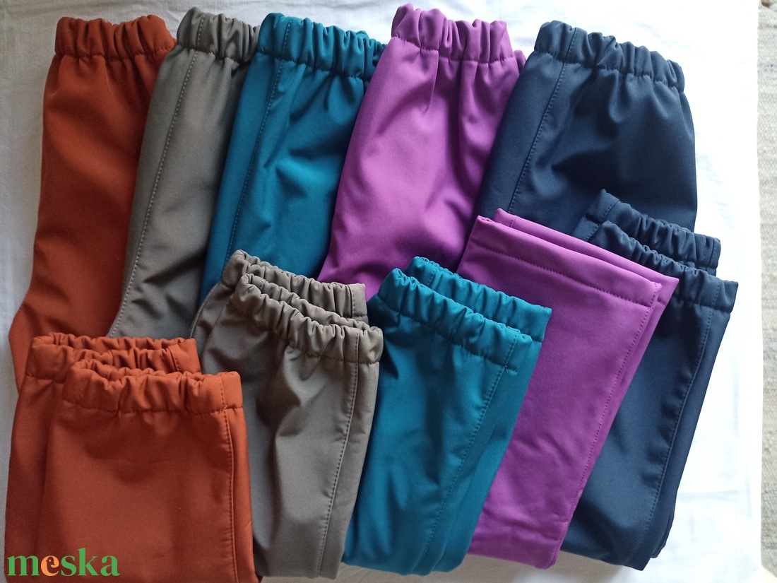 110-116 Bélelt softshell esőnadrág sínadrág overálnadrág őszi 110 116 122 - ruha & divat - babaruha & gyerekruha - nadrág - Meska.hu