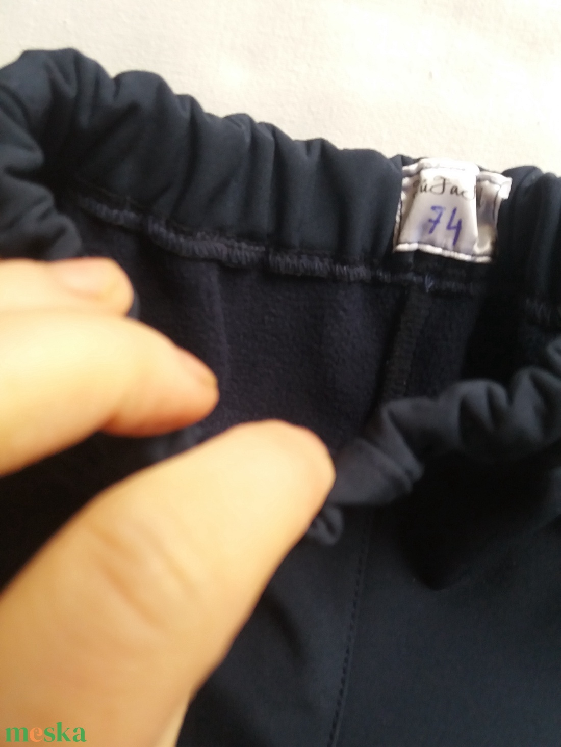 86-92 Bélelt softshell nadrág vízhatlan esőnadrág sínadrág overálnadrág  - ruha & divat - babaruha & gyerekruha - nadrág - Meska.hu