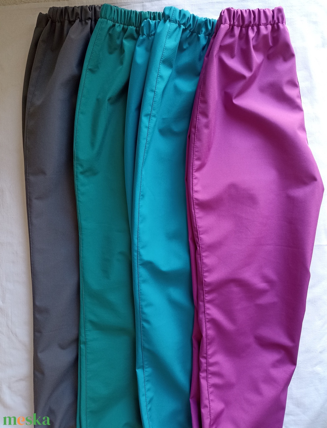 128-134 Softshell nadrág esőnadrág vízhatlan őszi vékony esőruha - ruha & divat - babaruha & gyerekruha - nadrág - Meska.hu