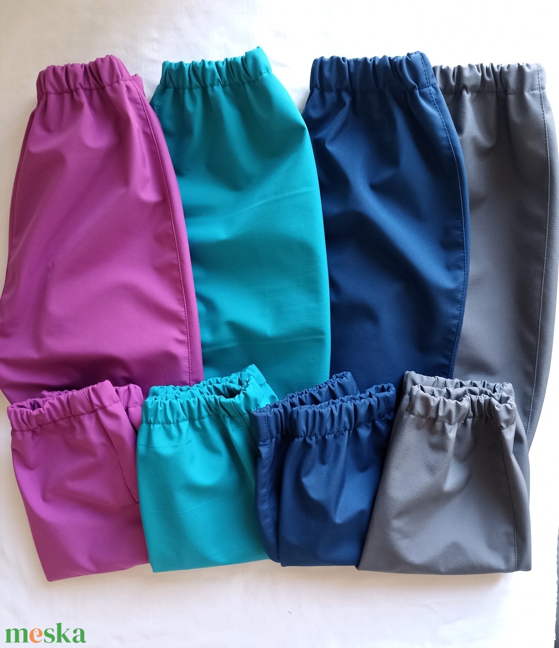 110-116 Softshell nadrág vízhatlan esőnadrág őszi vékony esőruha  - ruha & divat - babaruha & gyerekruha - nadrág - Meska.hu