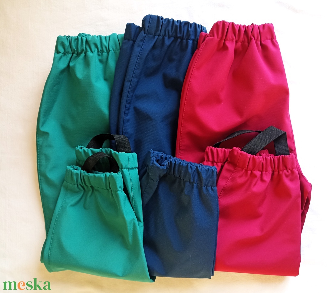 Softshell vízhatlan nadrág esőnadrág őszi vékony esőruha  92 98 104  - ruha & divat - babaruha & gyerekruha - nadrág - Meska.hu