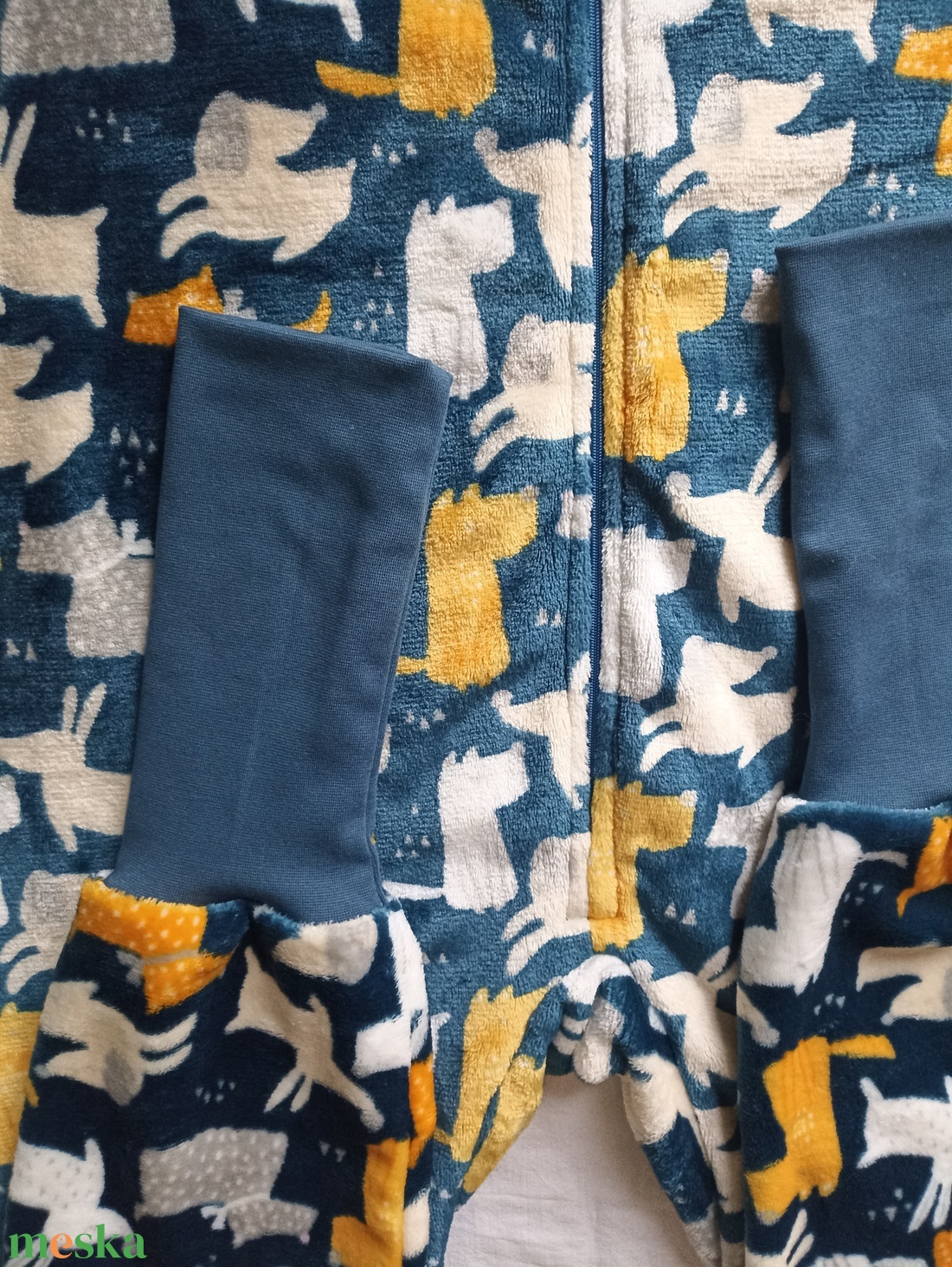 110-116-122-es őszi téli tipegő hálózsák 20-23 fokba wellsoft kutyás - ruha & divat - babaruha & gyerekruha - tipegőhálózsák - Meska.hu