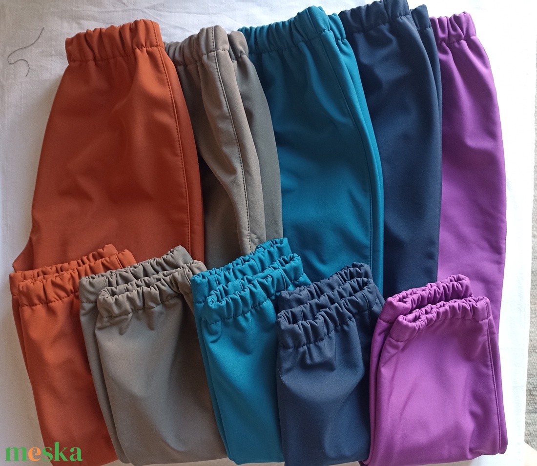 104-110 Bélelt softshell nadrág vízhatlan esőnadrág sínadrág overálnadrág  - ruha & divat - babaruha & gyerekruha - nadrág - Meska.hu