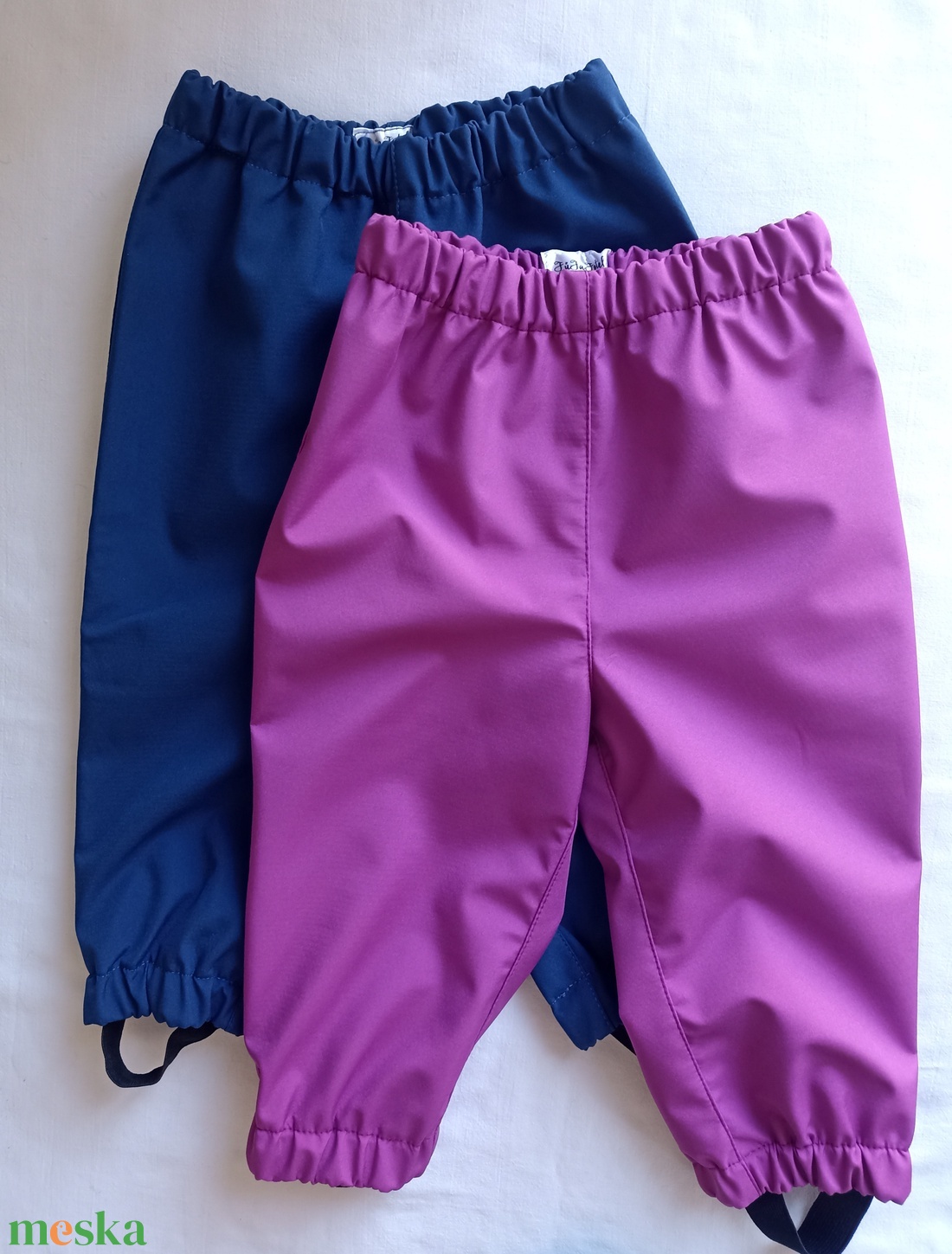 86-92 Softshell nadrág vízhatlan esőnadrág őszi vékony esőruha  - ruha & divat - babaruha & gyerekruha - nadrág - Meska.hu