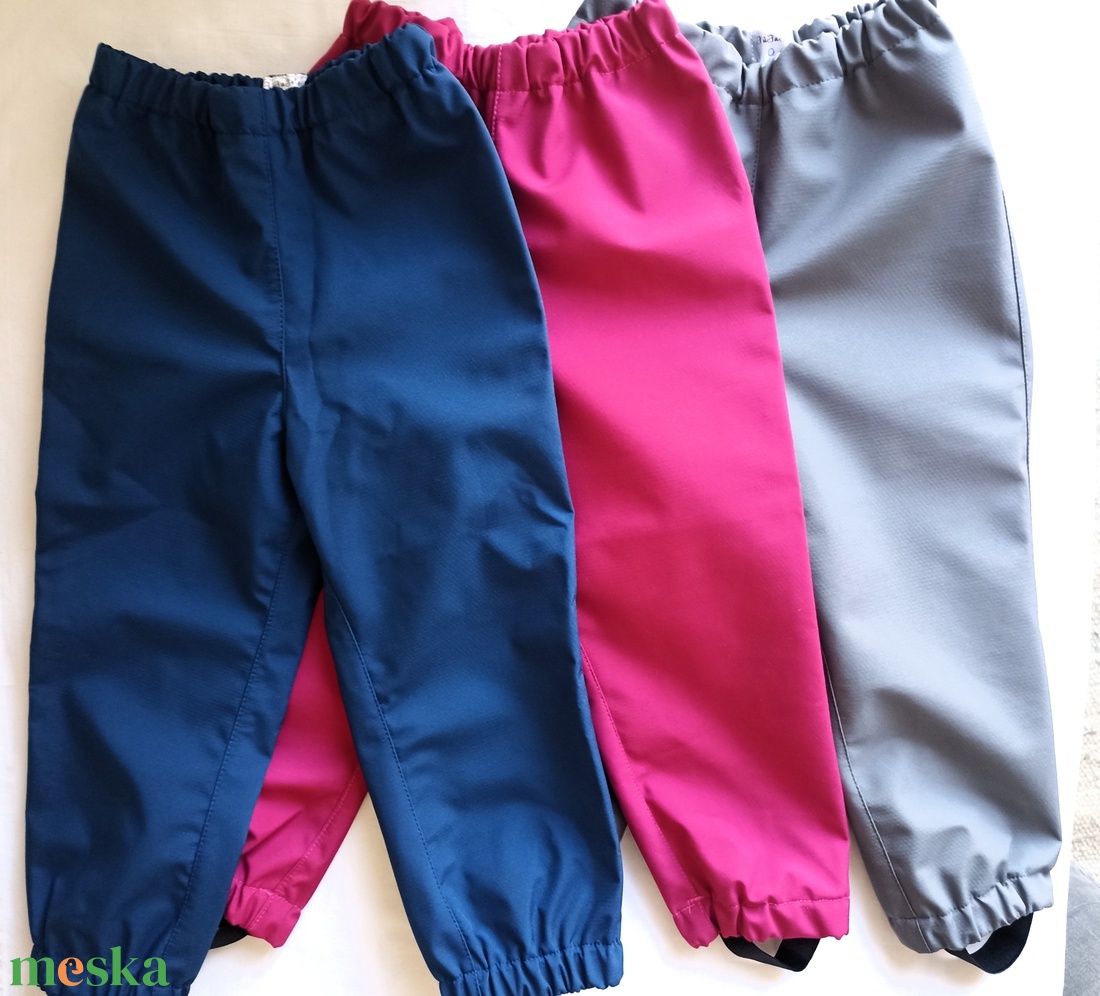 92-98  Softshell nadrág vízhatlan esőnadrág őszi vékony esőruha  - ruha & divat - babaruha & gyerekruha - nadrág - Meska.hu