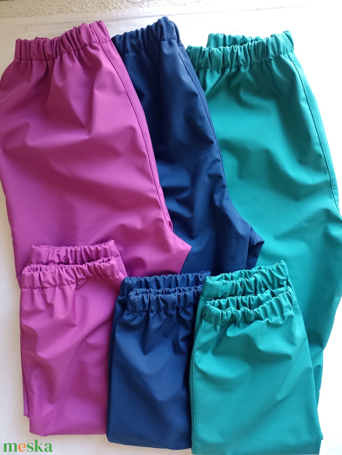 140-146  Softshell nadrág vízhatlan esőnadrág őszi vékony esőruha  - ruha & divat - babaruha & gyerekruha - nadrág - Meska.hu