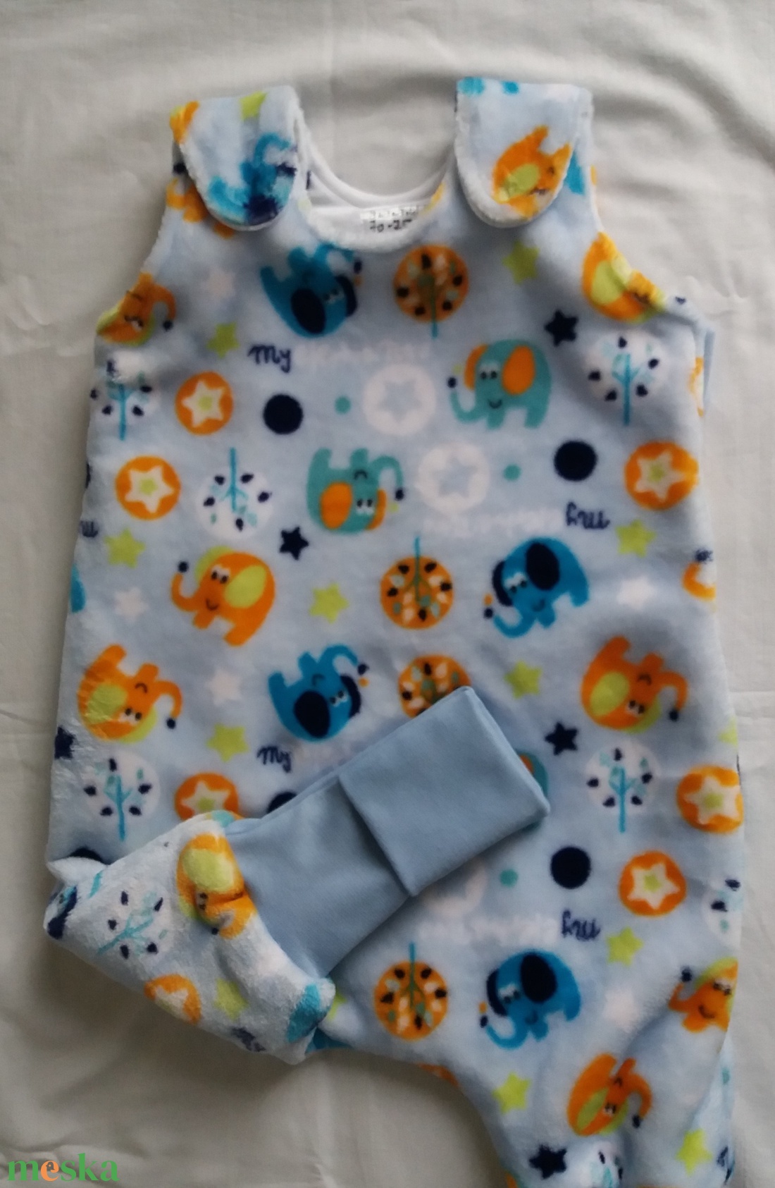 74-80-86-os meleg tipegő hálózsák wellsoft  - ruha & divat - babaruha & gyerekruha - tipegőhálózsák - Meska.hu