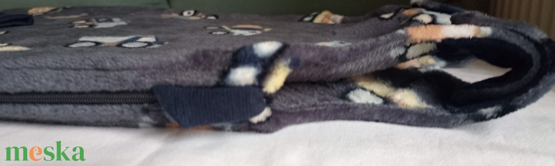 92-98-104-es őszi téli tipegő hálózsák wellsoft 21-13 fokba szürke markolós - ruha & divat - babaruha & gyerekruha - tipegőhálózsák - Meska.hu