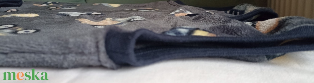 104-110-116-os őszi téli tipegő hálózsák wellsoft  21-23 fok szürke markolós - ruha & divat - babaruha & gyerekruha - tipegőhálózsák - Meska.hu