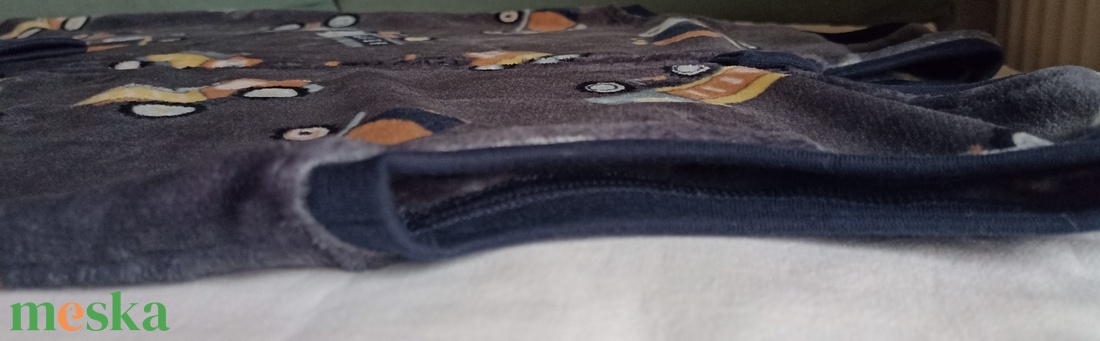 134-140-146-os őszi téli tipegő hálózsák 21-23 fokba wellsoft szürke markolós - ruha & divat - babaruha & gyerekruha - tipegőhálózsák - Meska.hu