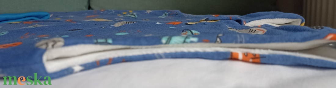 110-116-122-es Őszi téli tipegő hálózsák átmeneti pamut űrhajós - ruha & divat - babaruha & gyerekruha - tipegőhálózsák - Meska.hu