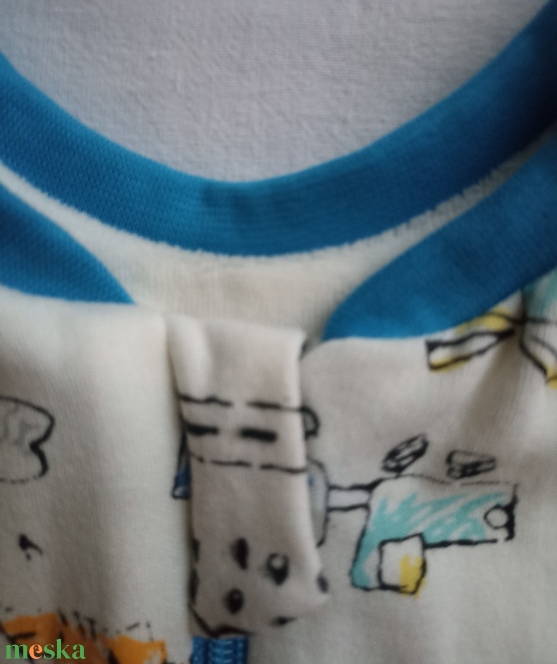 98-104-110-es Őszi téli tipegő hálózsák átmeneti pamut gyerekrajzos - baba - mama - babaruházat - tipegőhálózsák - Meska.hu