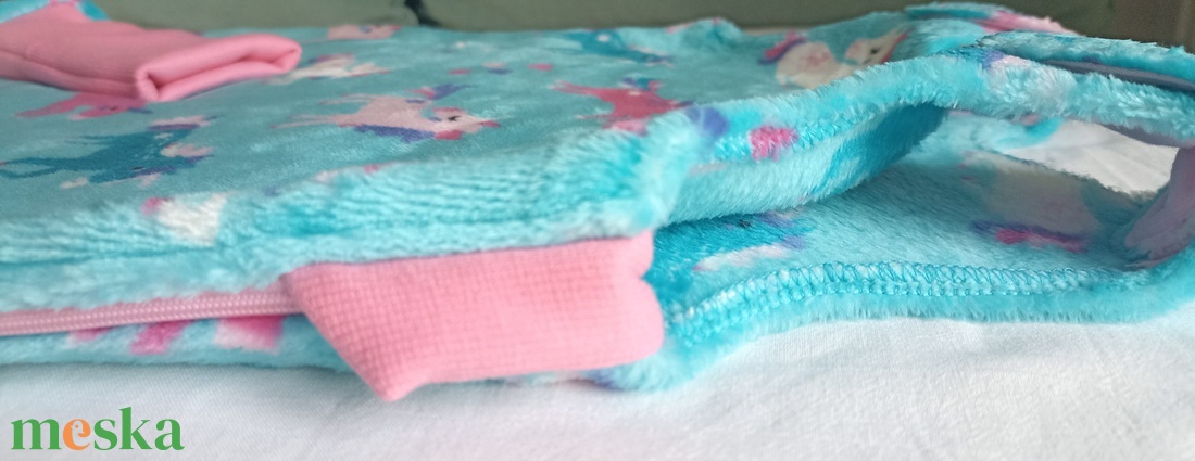 74-80-86-os őszi-téli tipegő hálózsák wellsoft 21-23 fokba egyszarvús - baba - mama - babaruházat - tipegőhálózsák - Meska.hu