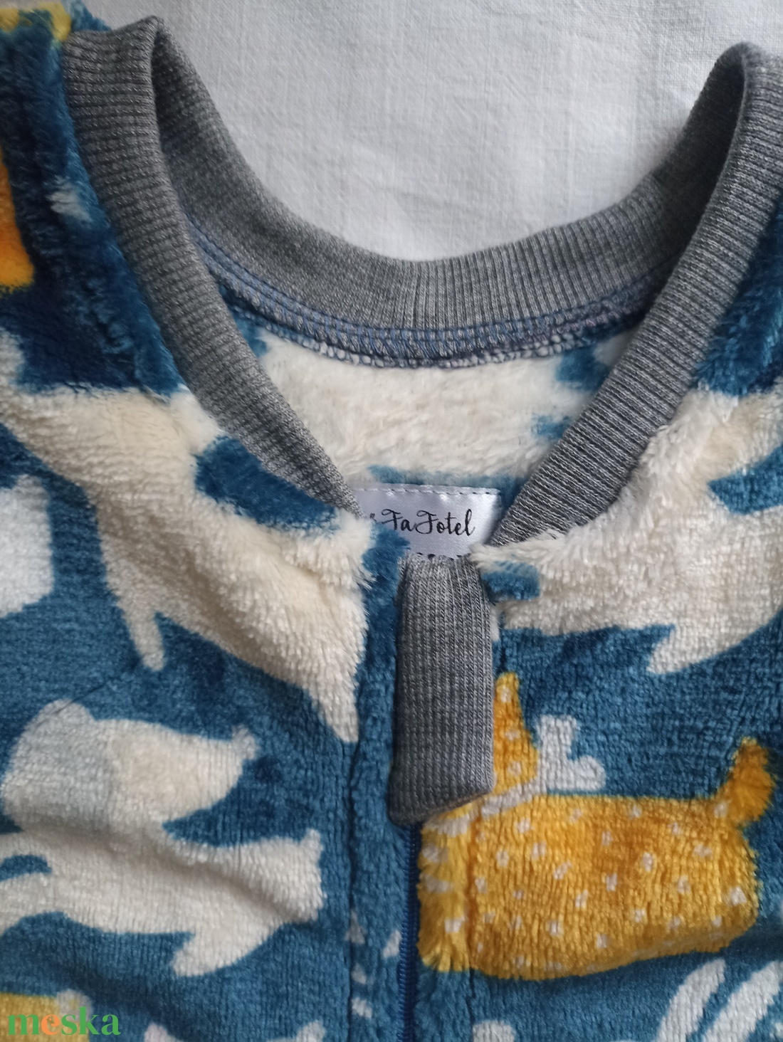 110-116-122-es őszi téli tipegő hálózsák 20-23 fokba wellsoft kutyás - baba - mama - babaruházat - tipegőhálózsák - Meska.hu