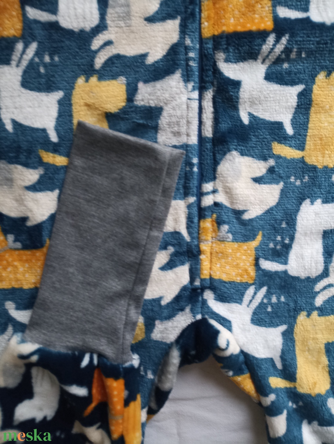 110-116-122-es őszi téli tipegő hálózsák 20-23 fokba wellsoft kutyás - baba - mama - babaruházat - tipegőhálózsák - Meska.hu