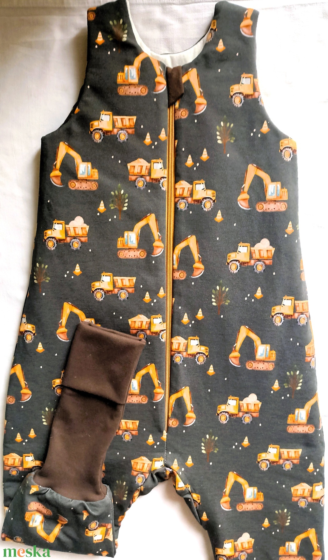 104-110-116-os Tipegő hálózsák pamut 20-22 fokba HŰVÖS SZOBA - baba - mama - babaruházat - tipegőhálózsák - Meska.hu