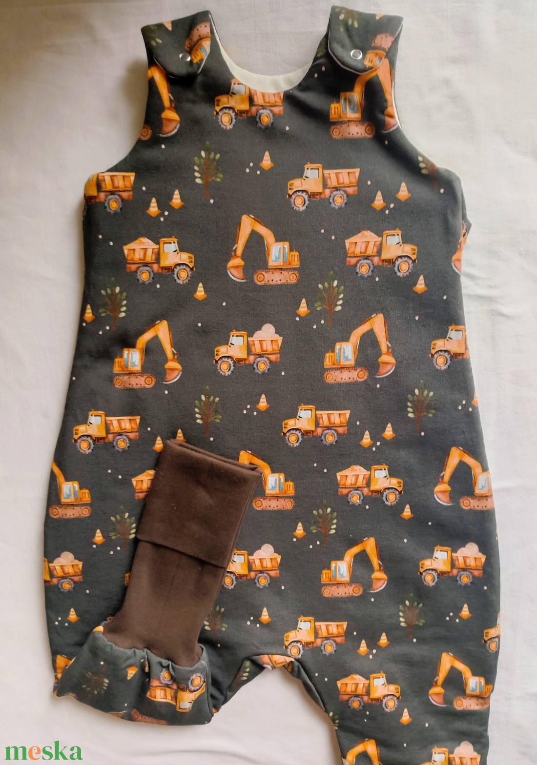 Őszi Téli pamut tipegő hálózsák Markolós RENDELÉSRE 62 68 74 80 86 92 98 104 110 116 122 128 134 140 146  - baba - mama - babaruházat - tipegőhálózsák - Meska.hu