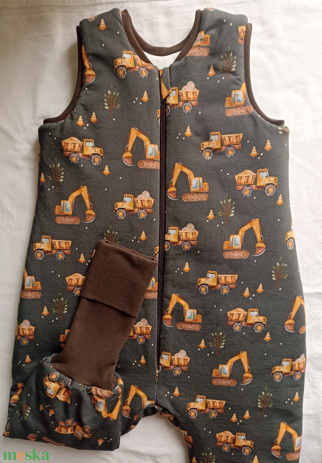 Őszi Téli pamut tipegő hálózsák Markolós RENDELÉSRE 62 68 74 80 86 92 98 104 110 116 122 128 134 140 146  - baba - mama - babaruházat - tipegőhálózsák - Meska.hu