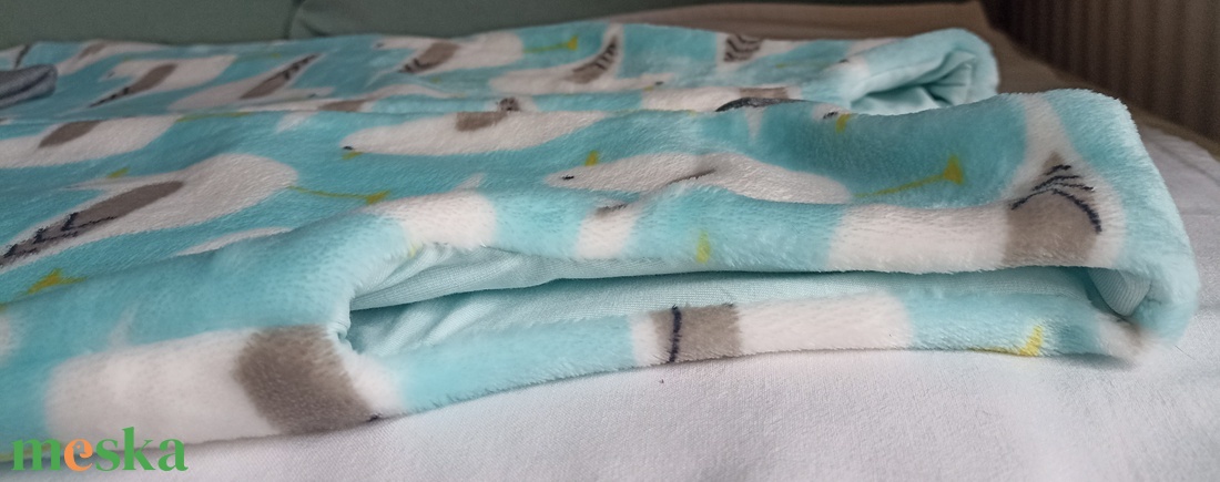 1110-116-122-es őszi téli tipegő hálózsák 20-22 fokba Hűvös szoba wellsoft pamuttal sirályos - baba - mama - babaruházat - tipegőhálózsák - Meska.hu