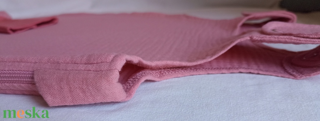 62-68-74-es nyári tipegő hálózsák duplagéz mályva - baba - mama - babaruházat - tipegőhálózsák - Meska.hu