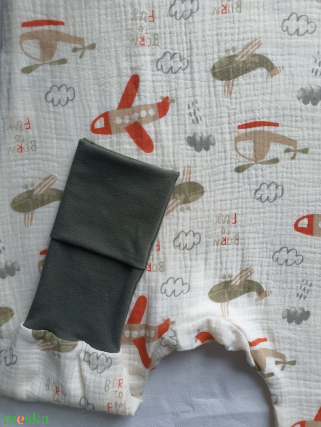 86-92-98-as Átmeneti meleg szoba muszlin tipegő hálózsák kétrétegű duplagéz repülők - baba - mama - babaruházat - tipegőhálózsák - Meska.hu