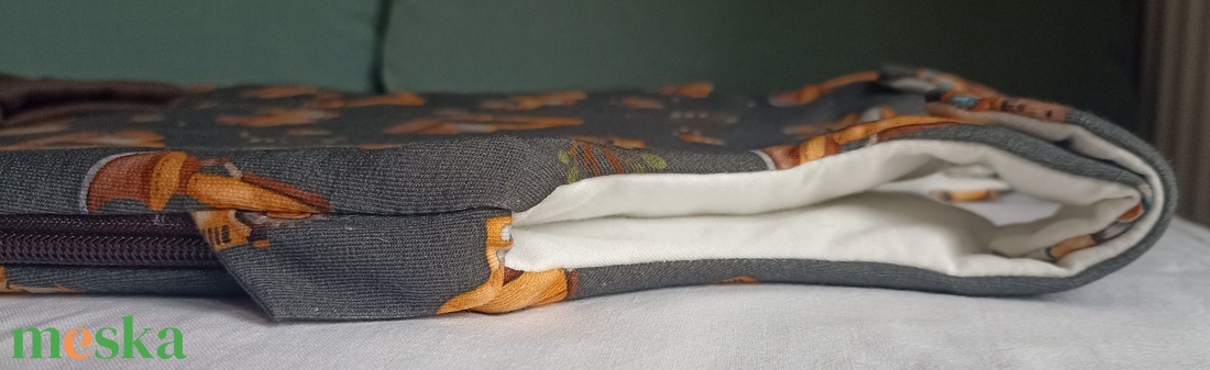 80-86-92-es őszi téli tipegő hálózsák 21-23 fokba átmeneti pamut munkagépes - baba - mama - babaruházat - tipegőhálózsák - Meska.hu