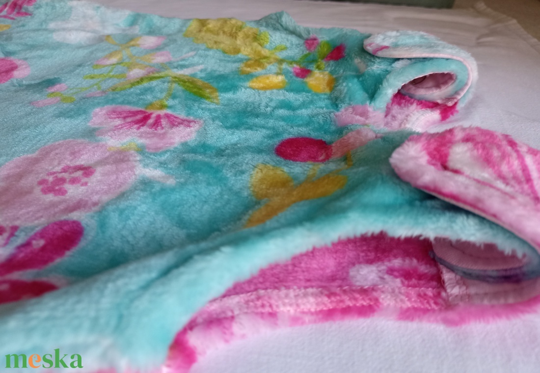 110-116-122-es Tavaszi téli tipegő hálózsák wellsoft pillangós virágos - baba - mama - babaruházat - tipegőhálózsák - Meska.hu