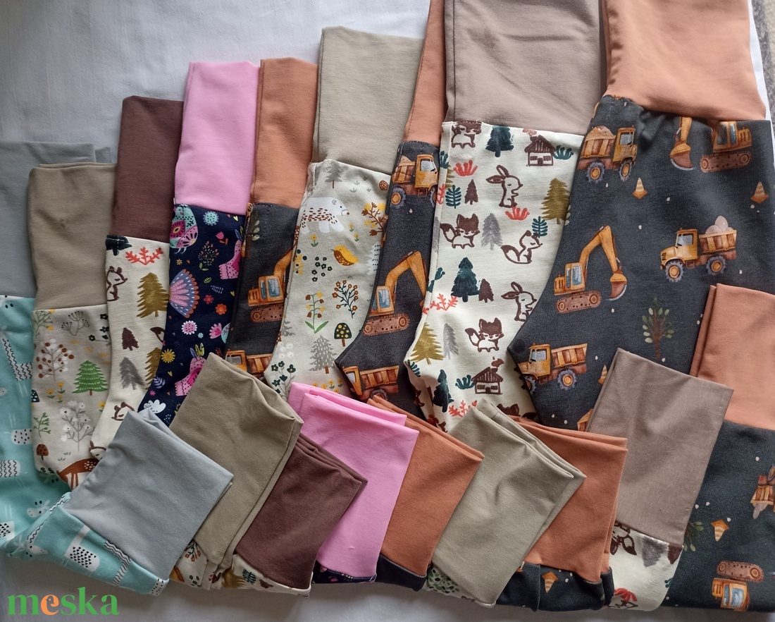 Hordozós nadrág passzés babanadrág hurcinaci 68 74 80 86 92 98 104  - baba - mama - babaruházat - baba nadrág - Meska.hu