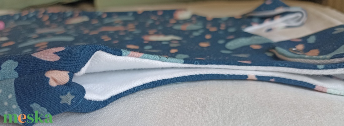 92-98-104-es Tavaszi tipegő hálózsák 22-24 fokba Átmeneti pamut cicás felhős - baba - mama - babaruházat - tipegőhálózsák - Meska.hu