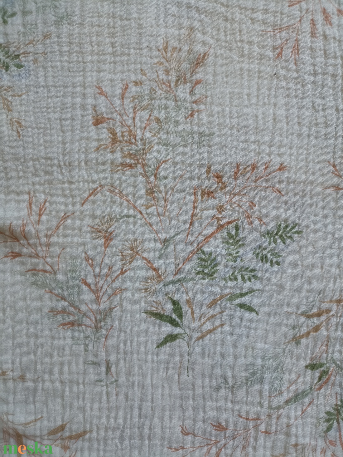 Muszlin párnahuzat IKEA-s 35 x 55 cm-s gyerekpárnához Duplagéz búzamező - otthon & életmód - lakástextil - párna & párnahuzat - díszpárnahuzat - Meska.hu