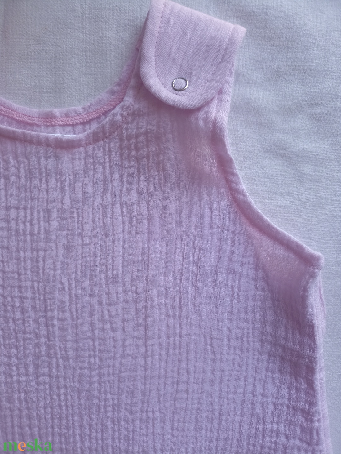 74-80-86 nyári muszlin tipegő hálózsák duplagéz pamut  - baba - mama - babaruházat - tipegőhálózsák - Meska.hu