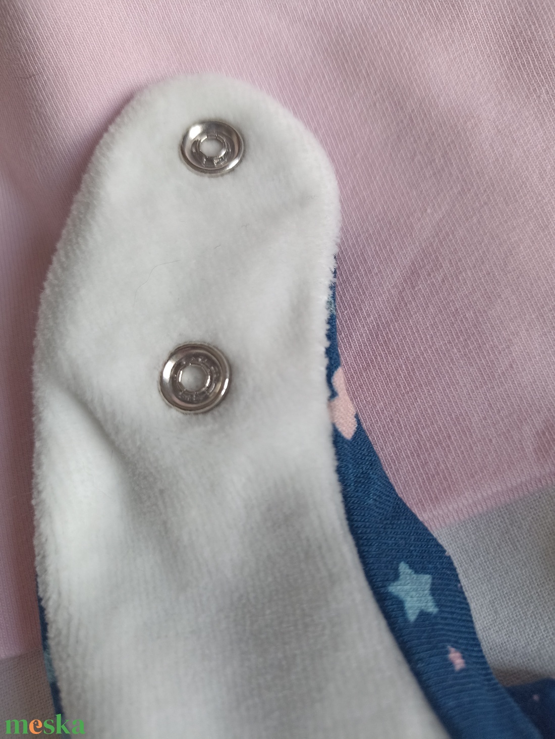 68/74 Duplapamut tavaszi babasapka 6-9 hó - baba - mama - babaruházat - babasapka - Meska.hu