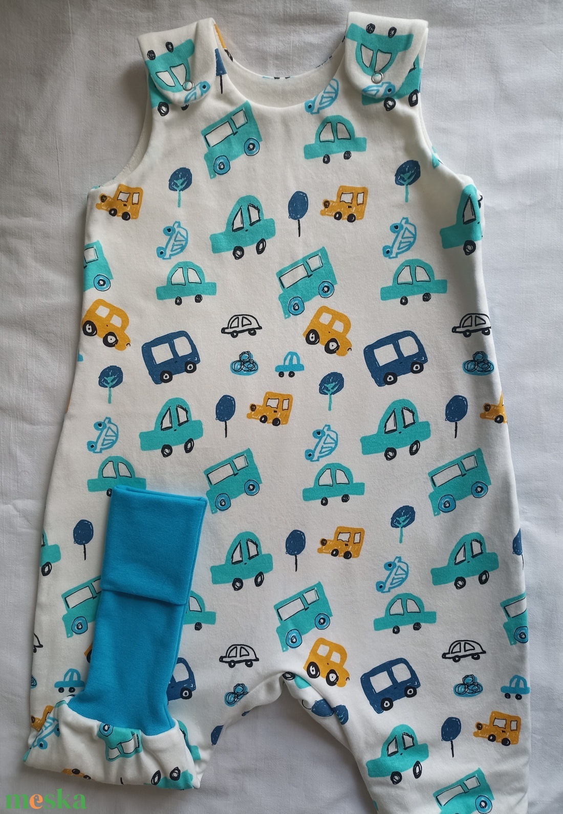 86-92-98-as Átmeneti tavaszi őszi tipegő hálózsák pamut 21-23 fokba autós - baba - mama - babaruházat - tipegőhálózsák - Meska.hu