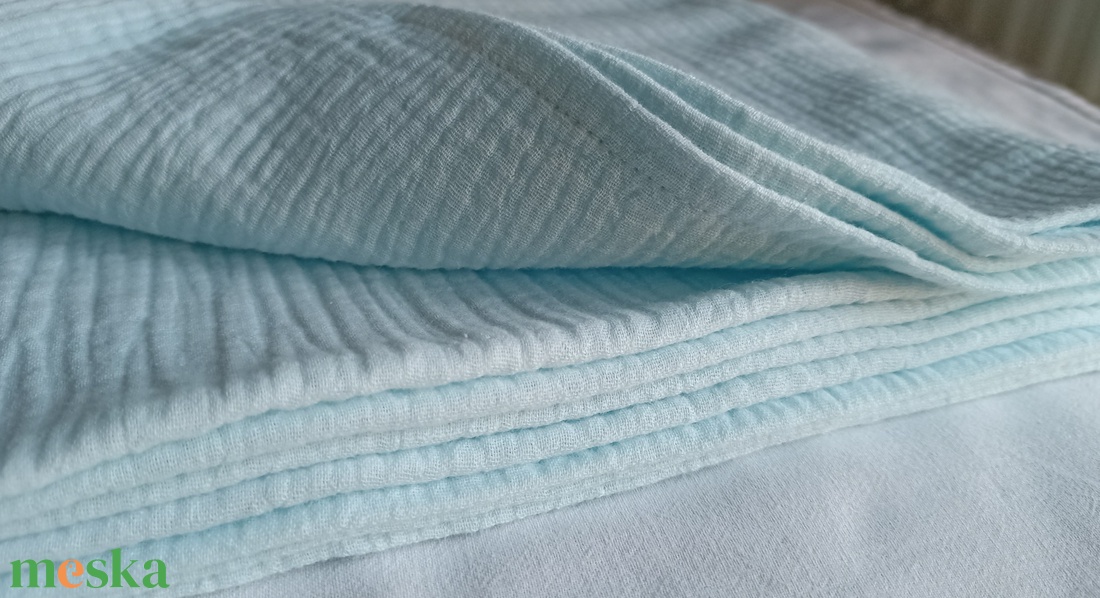 Extra hosszú 140x220 cm felnőtt nyári takaró muszlin kánikula duplagéz  FűFaFotel - otthon & életmód - lakástextil - felnőtt takaró, pléd - Meska.hu